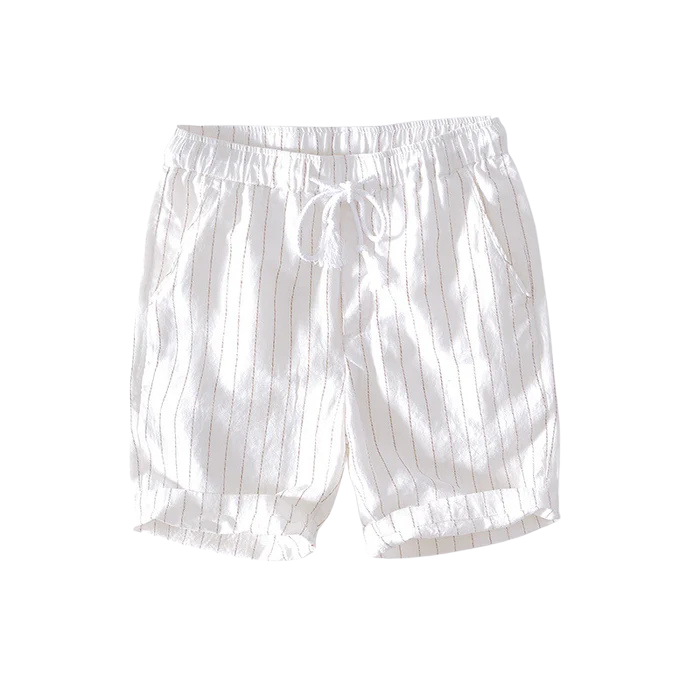 Bermuda Masculina de Linho Listrada Stoppa ST046