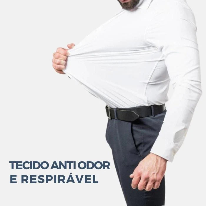 Camisa Social de Algodão Masculina Stoppa S142