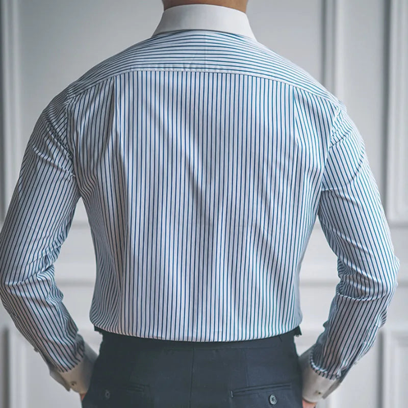 Camisa Social Listrada Masculina Stoppa S053