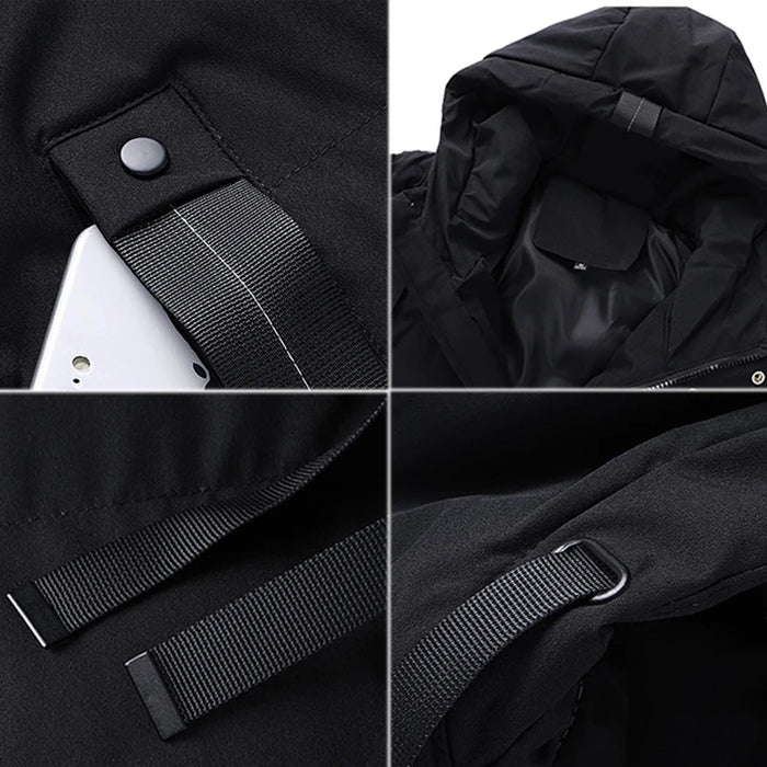Jaqueta Puffer Masculina Alongada Stoppa ST076