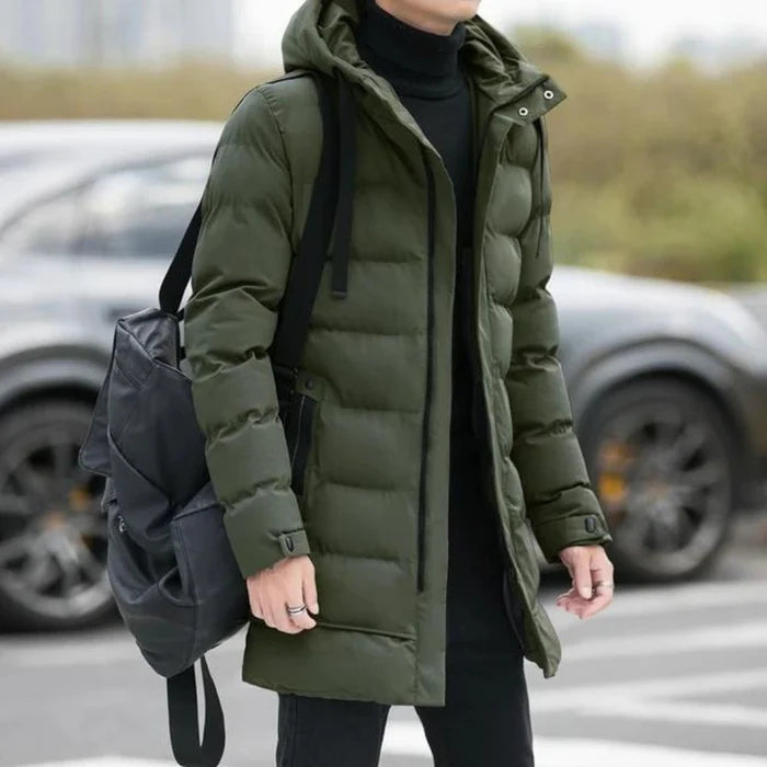 Jaqueta Puffer Masculina Alongada Stoppa ST076