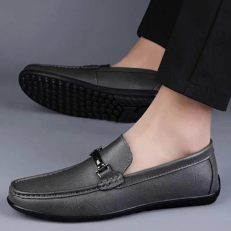Mocassim Masculino em Couro Stoppa S042