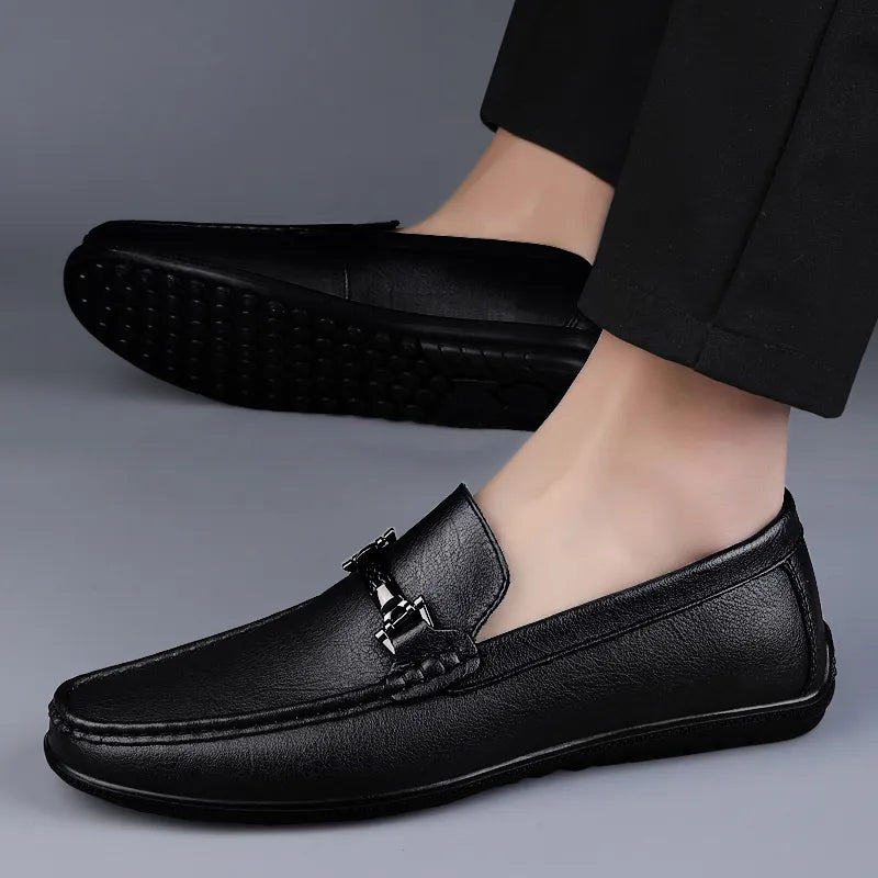 Mocassim Masculino em Couro Stoppa S042