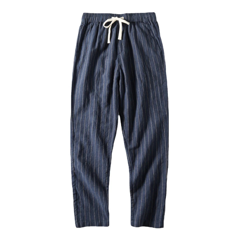 Calça de Linho Listrada Masculina Stoppa ST008
