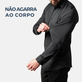 Camisa Social de Algodão Masculina Stoppa S142