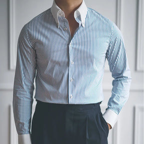 Camisa Social Listrada Masculina Stoppa S053