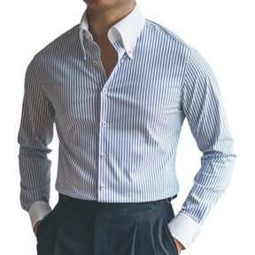 Camisa Social Listrada Masculina Stoppa S053