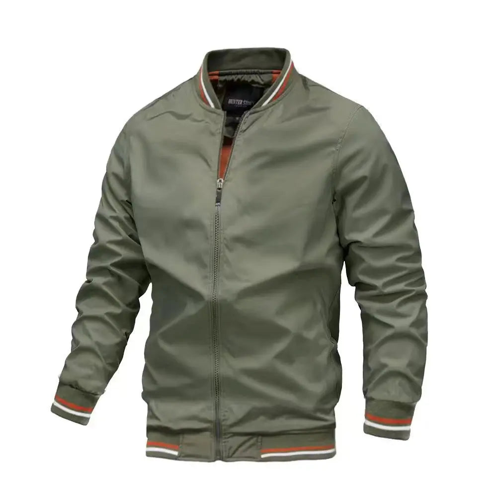 Jaqueta Casual Masculina com Zíperes Stoppa J039
